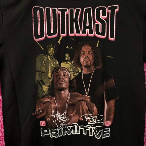 Primitive x Outkast Headline Oversized T-Shirt 2XL - Picture 2 of 4